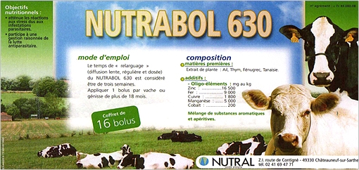 nutrabol 630